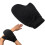 Tanning Gloves Black Elastic Wrist Flocking Self 12