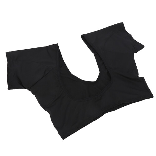 Underarm Sweat Vest Black Breathable Washable 1