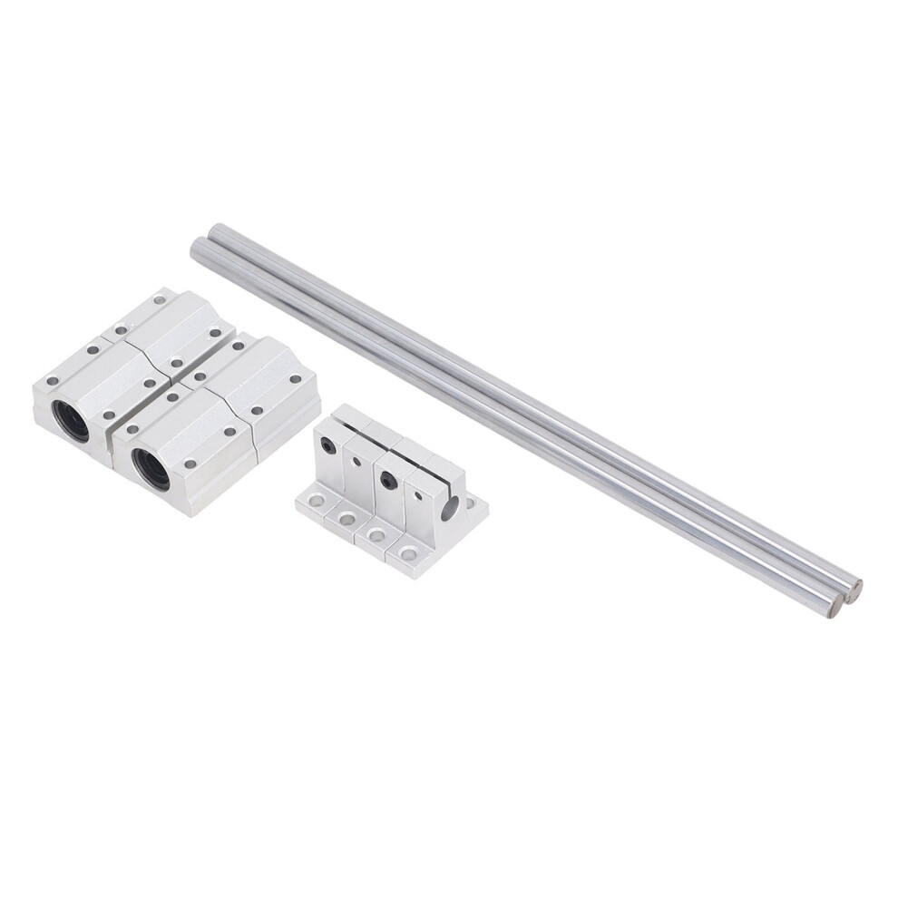 Linear Rail Guide 10Â550Mm 4Pcs Slide Block For Machinery 3531349719263