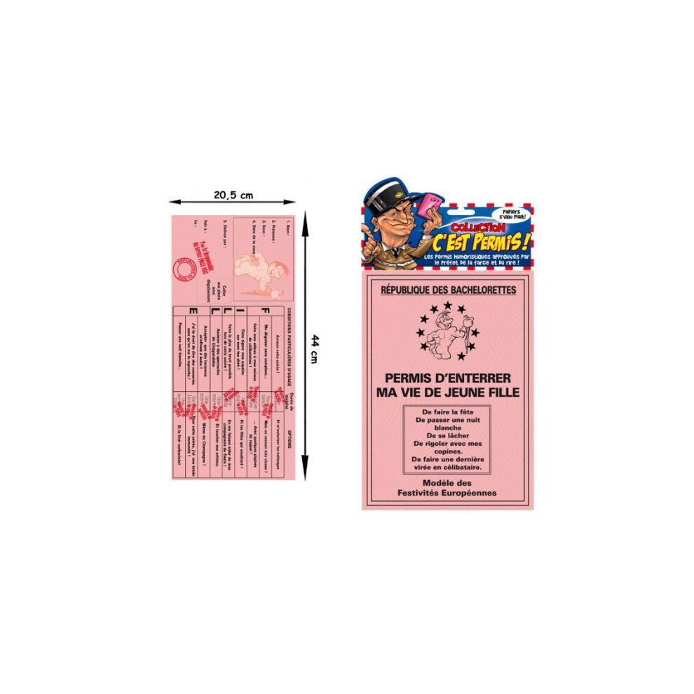 Pink Hen Party License