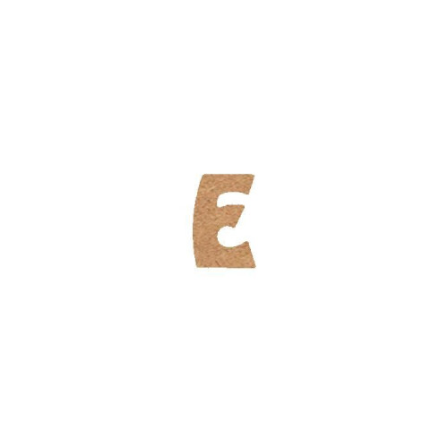 Lettera in legno medium 15 cm