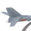 1:144 Fighter Model High Simulation Alloy Fighting 14