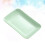 4Pcs Green Straw Dinner Plates Lightweight Serving Dish 5
