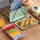 4Pcs Green Straw Dinner Plates Lightweight Serving Dish 9
