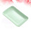 4Pcs Green Straw Dinner Plates Lightweight Serving Dish 10