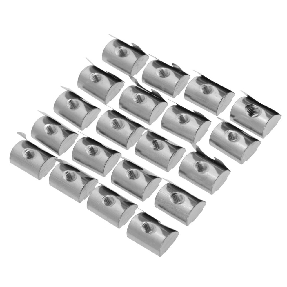 M8 Shrapnel Nut Block For Aluminium Profile 40 Series Fastening Pack 20Pcs 8471349720270