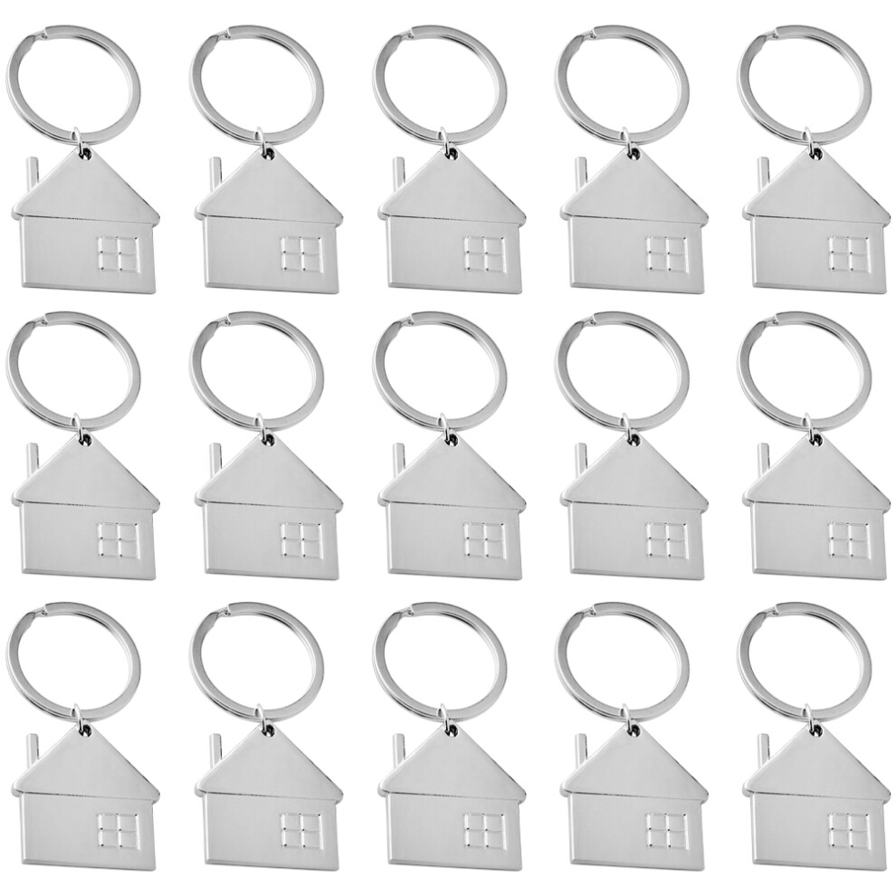 75 Huisvormige Sleutelhangers, Geschenk Voor Huwelijk Of Verhuizing-image