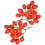 4Pcs Red Artificial Foam Cherry Tomatoes Decorative Fruit Photo Props 2