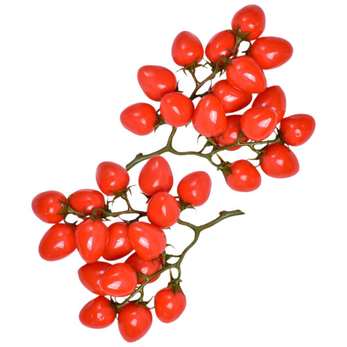 4Pcs Red Artificial Foam Cherry Tomatoes Decorative Fruit Photo Props 1