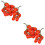 4Pcs Red Artificial Foam Cherry Tomatoes Decorative Fruit Photo Props 8