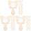30 stuks spiegels diy handspiegels ongeverfd 4
