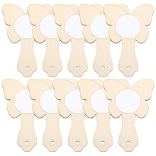 30 stuks spiegels diy handspiegels ongeverfd