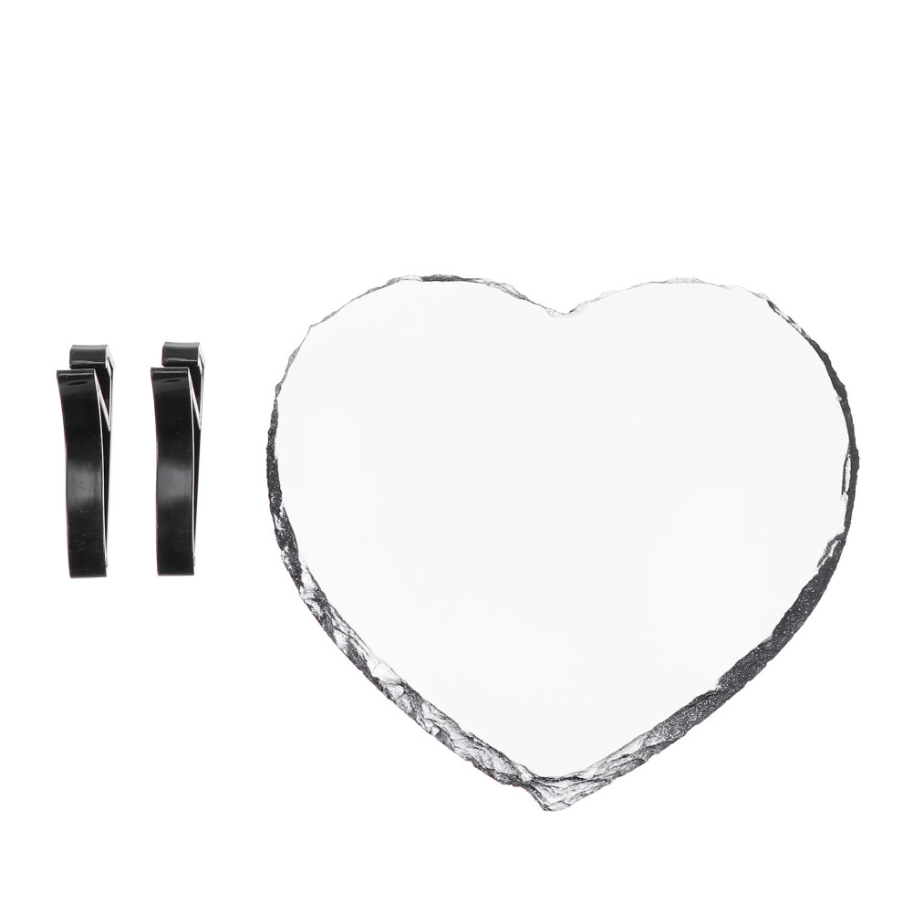 1 Zestaw SercokształTnych Ram Na ZdjęCia, Puste Do Sublimacji-image