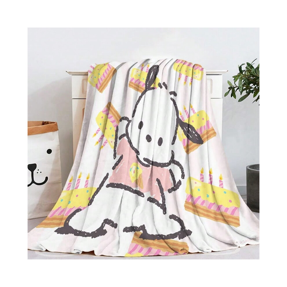 (ZM20220824â29, 180x230 single-sided printing) Sanrio cartoon Pacha dog flannel blanket blanket sheet four seasons blanket-image-OPC-PKH8CMJ-NEW
