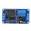 12V Digital LED Timer Relay Module for Automation Control 63.6x33.1mm 2