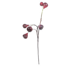 2Pcs Faux Hanging Fig Fruit Ornament Multi-Color Realistic Home Decor