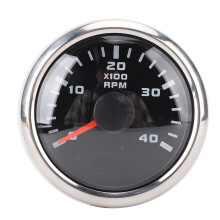 52mm Engine 4000RPM Tachometer Gauge with Hour