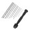 Hand Twist Drill Set Black Mini Manual Rotary 5