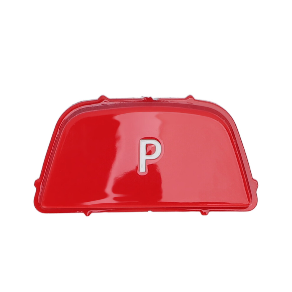 Gear Shift P Button Sporty Look Shift Knob Parking Red 8320539360812