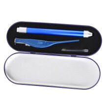Edelstahl Leuchtender Ohrpickzange Kinder Ohrreinigung Set - Blau