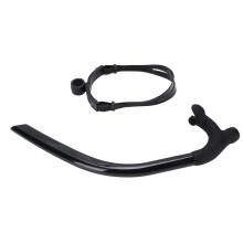 Swimming Breathing Tube with Strap Silicone