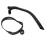 Swimming Breathing Tube with Strap Silicone 6
