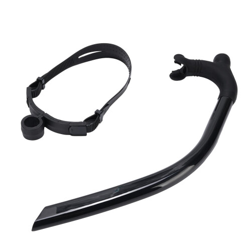 Swimming Breathing Tube with Strap Silicone 2