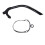 Swimming Breathing Tube with Strap Silicone 4