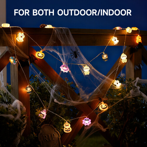Living And Home Battery-Powered Halloween String Light with 20 LEDs 2