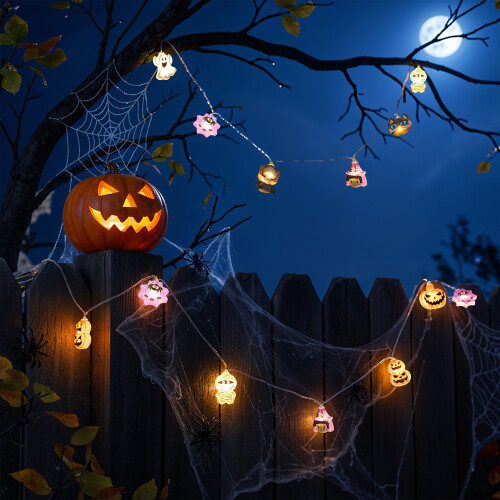 Living And Home Battery-Powered Halloween String Light with 20 LEDs 1