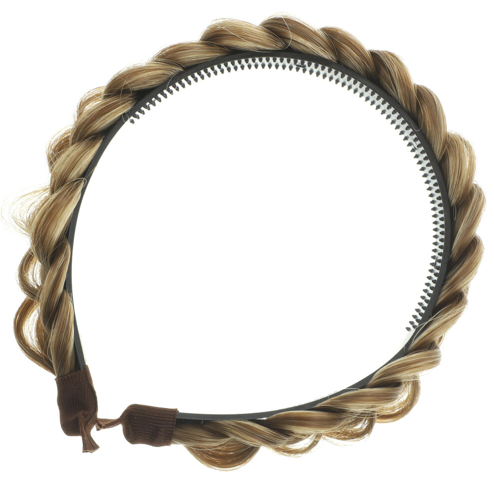 4 Stuks Pruik Haarband Gevlochten Haarelastiek Vrouwen Haartoebehoren-image