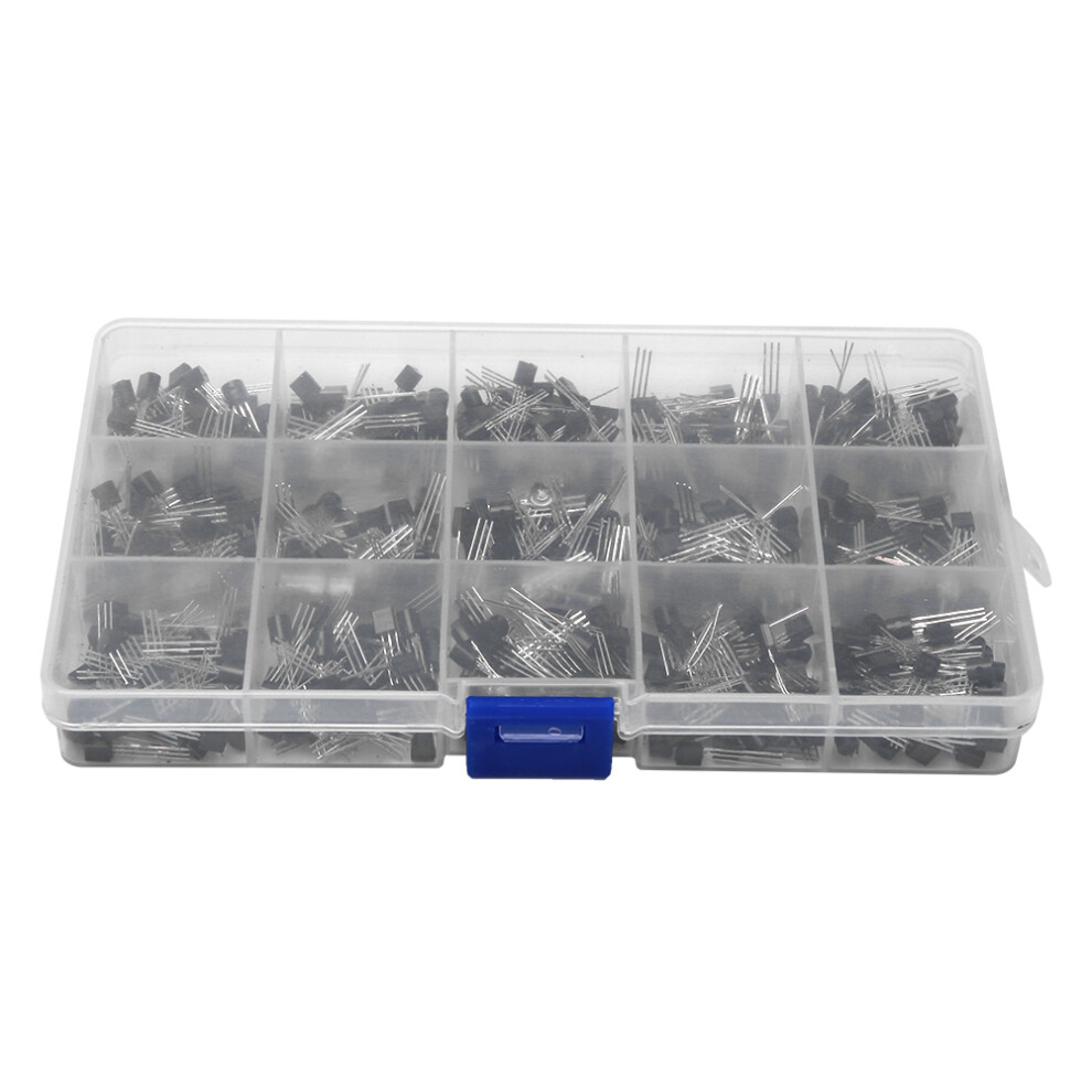 600 Pcs Straight Insert NPN TO-92 PNP 2N2222-S9018