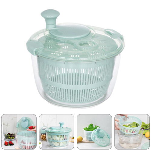 kitchen drain basket for fruit and vegetable storage green 1