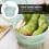kitchen drain basket for fruit and vegetable storage green 10