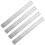 4Pcs Silver Multi-Function Cork Backing Rulers Durable Measuring Tools 5