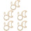 10 stuks handlamp maken frame 8