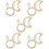 10 stuks handlamp maken frame 10
