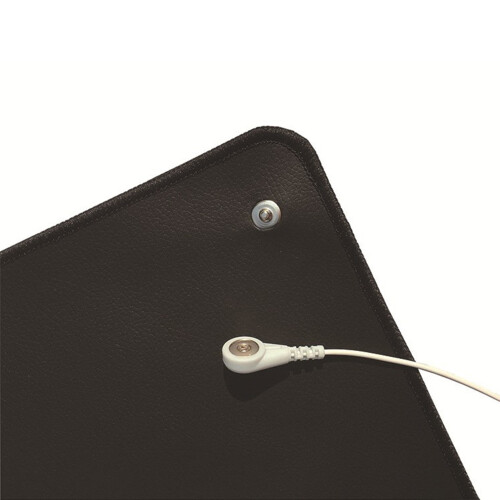 Durable Anti Static Conductive Leather Desk Mat 0.8mm Thick 2