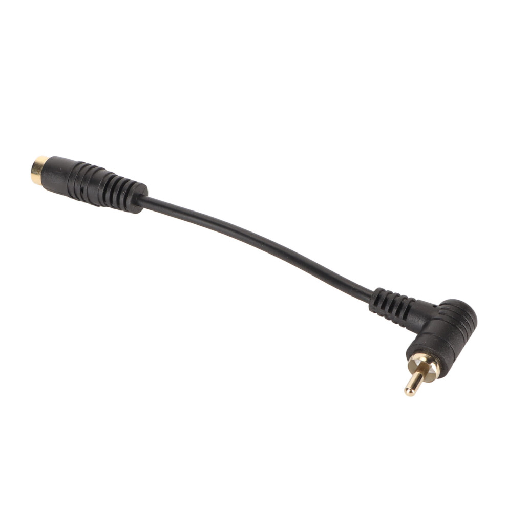 4Pin Female To 90 Rca Male Video Adapter Cable For Pc Tv, Pvc 9461349725732