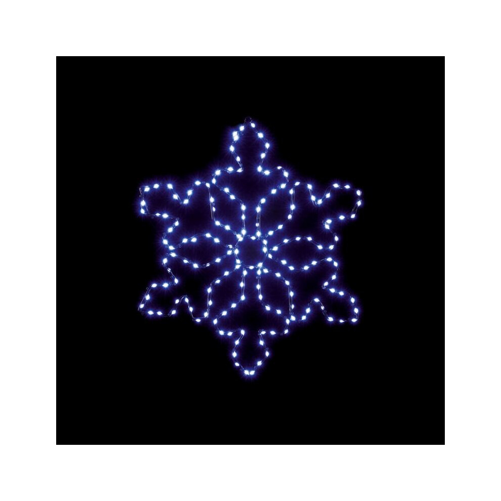 Premier White - Flexibrghts Snowflake - 165 Leds 44 X 50