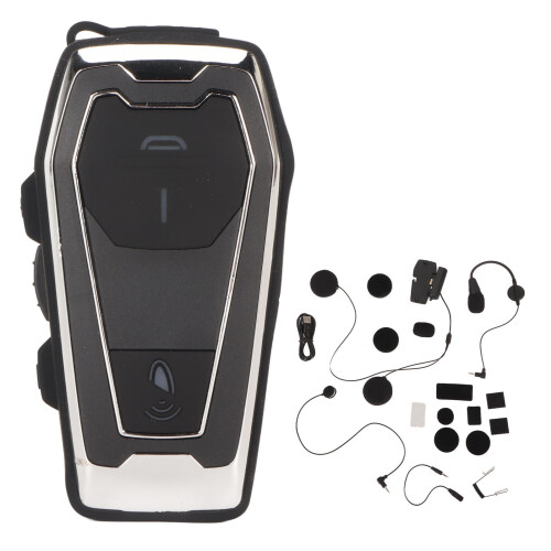 Motorcycle Bluetooth Headset V10 450mAh Stereo Waterproof 18H 1