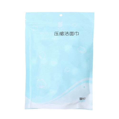 toalla facial comprimida 100 ud mini desechable para limpieza 2