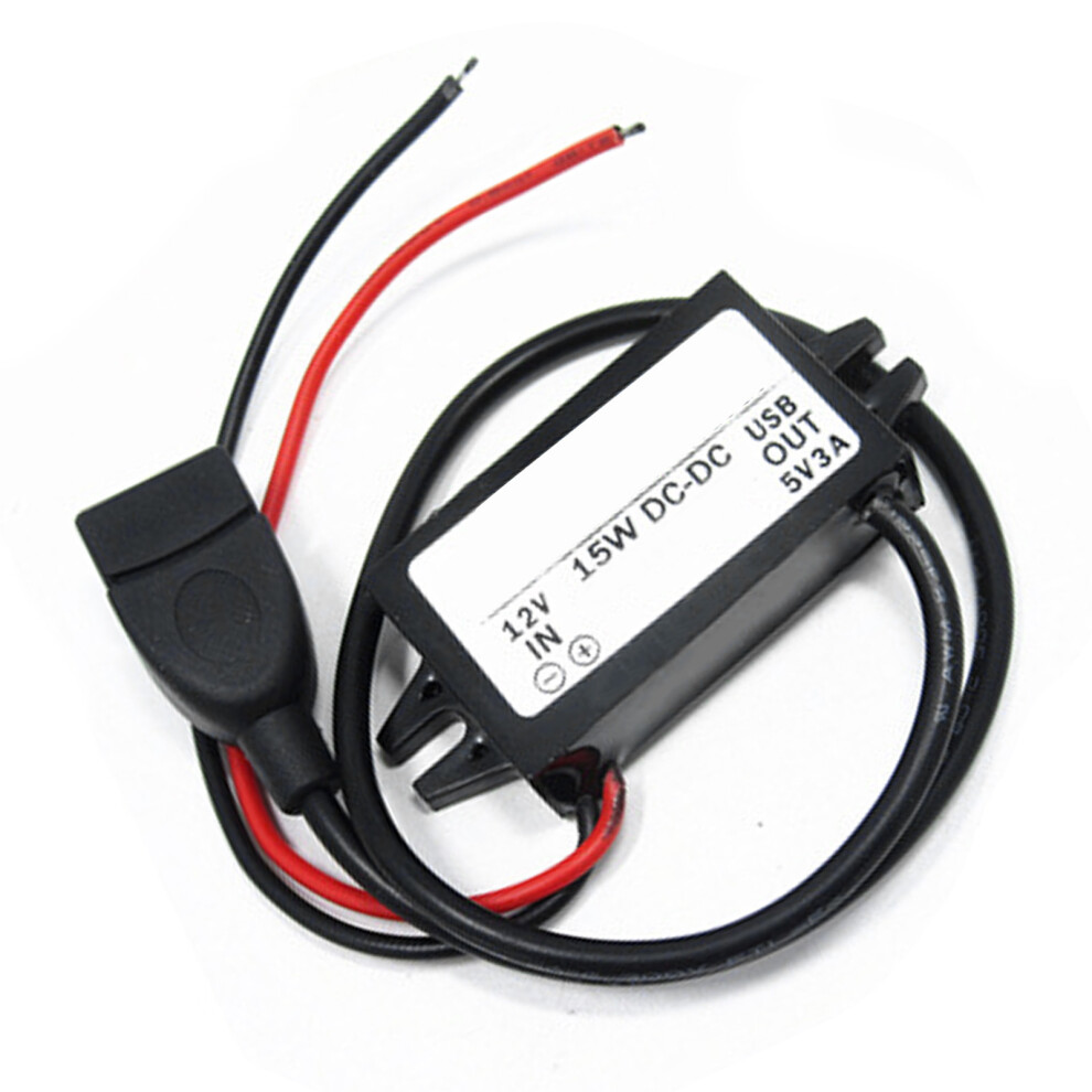 12V To 5V Buck Converter Usb Power Supply, 3A, High Efficiency 6921349727080