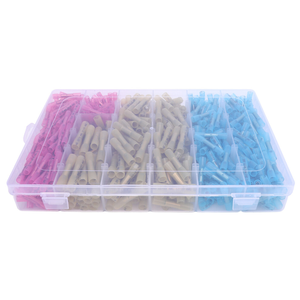 540Pcs Heat Shrink Wire Connectors Kit Marine 8320539362663