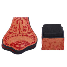 Pool Cue Chalk Holder Leather Engraved Magnetic