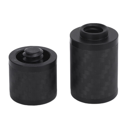 Pool Cue Joint Protector Carbon Fiber Compact and 1