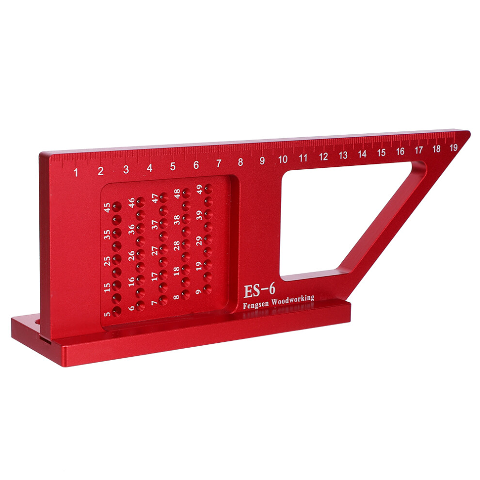 Aluminum Alloy Woodworking Scribing Ruler Gauge