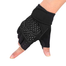 Gewichtheben Turnhandschuhe Schwarz S Atmungsaktiv Handgelenksstütze Sport Training