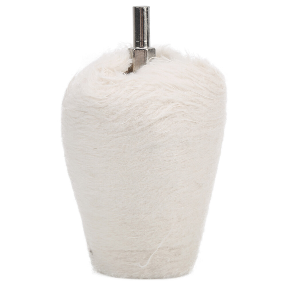 Cloth Polishing Wheel Cone Shape With Handle White