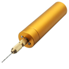Mini-Aluminium-Elektrohandbohrmaschine 5V DC mit 10 Drehspitzen für Holz & PCB DIY